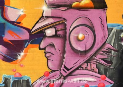 Graffiti Wall Character