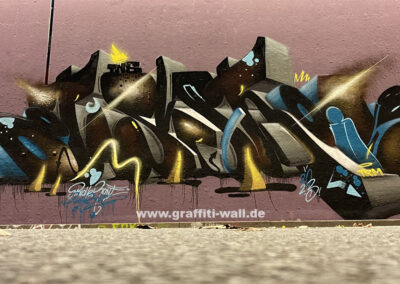 3D Graffiti-Schriftzug