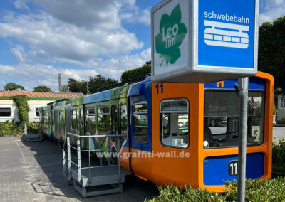 Wuppertaler Schwebebahn Wagen 11 bei Leonhards