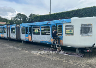Wuppertaler Schwebebahn Wagen 11 bei Leonhards