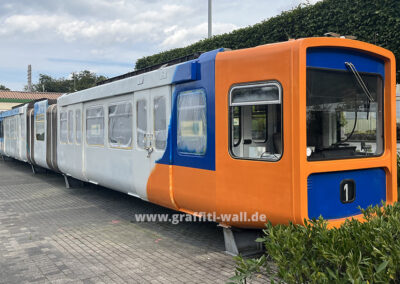 Wuppertaler Schwebebahn Wagen 11 bei Leonhards