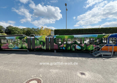 Wuppertaler Schwebebahn Wagen 11 bei Leonhards