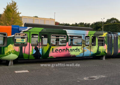 Wuppertaler Schwebebahn Wagen 11 bei Leonhards